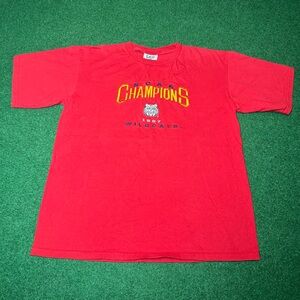 Vintage 90s Arizona Wildcats Basketball National Champs 1997 RARE XL T Shirt